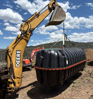 new septic install and excavating
